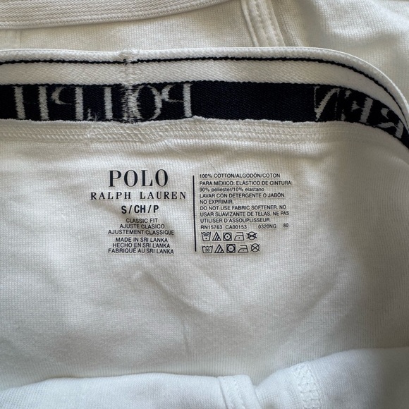 Polo by Ralph Lauren White Briefs with Signature Waistband (Pack of 4) - Picture 3 of 3
